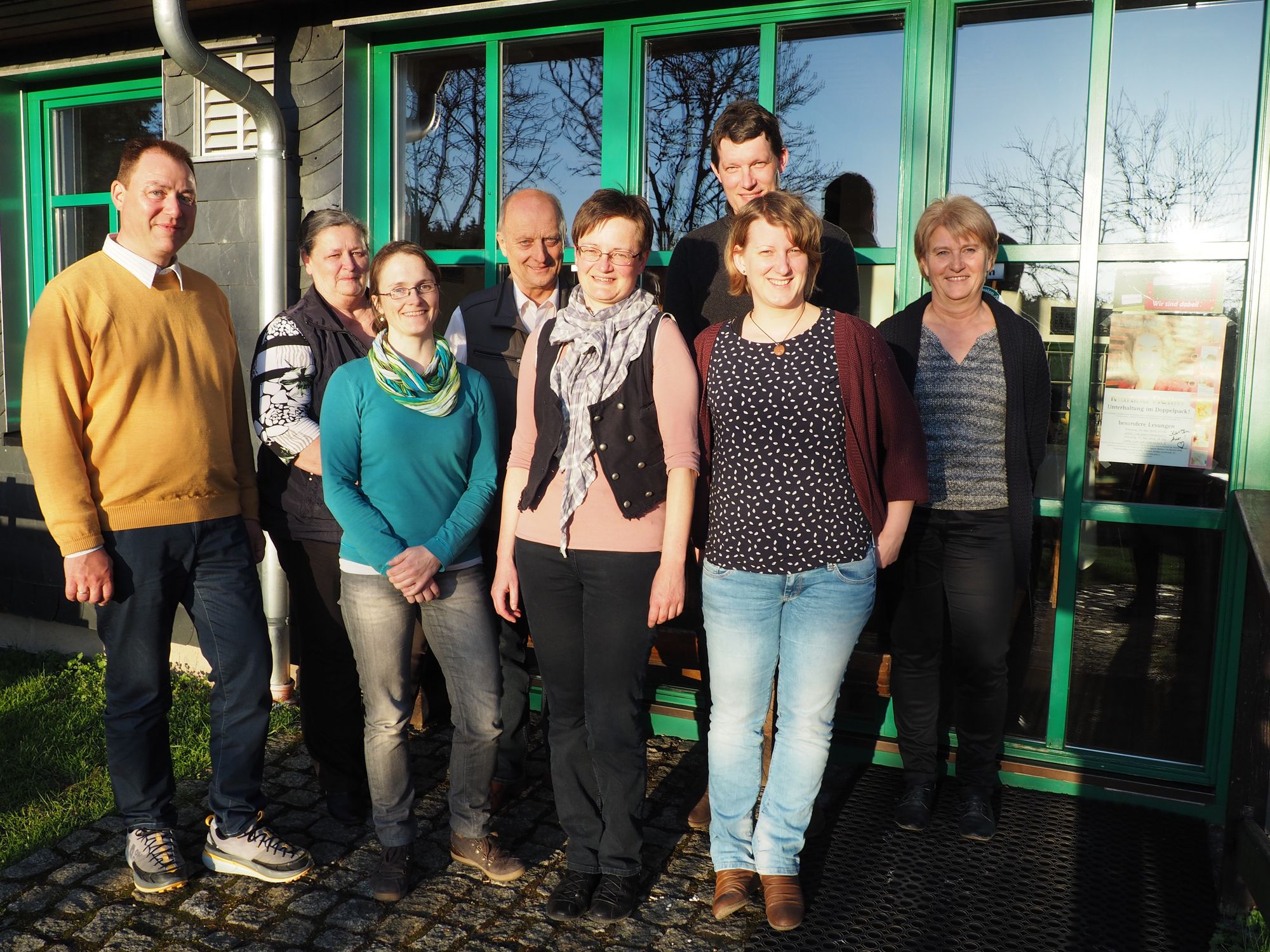 Die Verbundprojektpartner des Berggrünlandprojekts Thüringer Wald beim 2. Projekttreffen in Friedrichshöhe